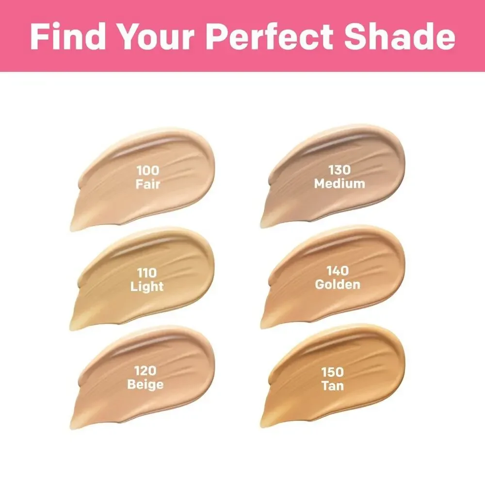 Almay Skin Perfecting Healthy Biome Foundation Makeup with Prebiotic Complex SPF